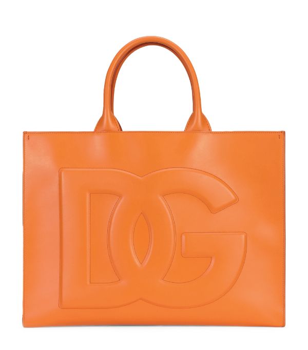 DOLCE & GABBANA Leather DG Daily Tote Bag £1,750