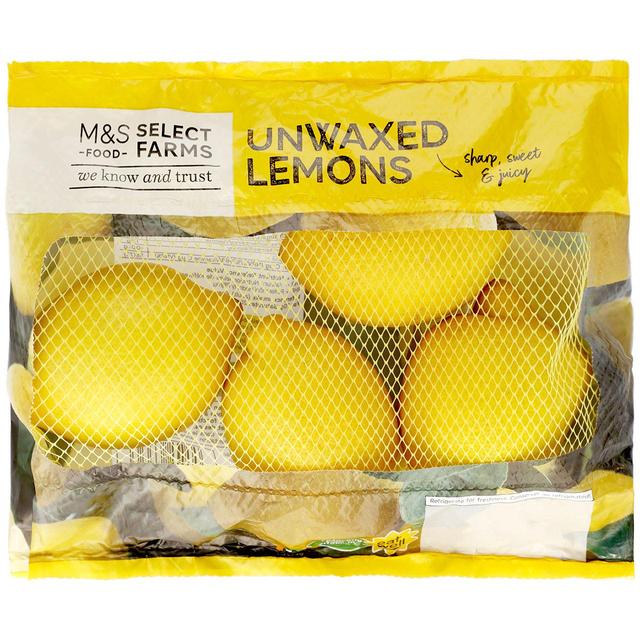 Unwaxed lemons