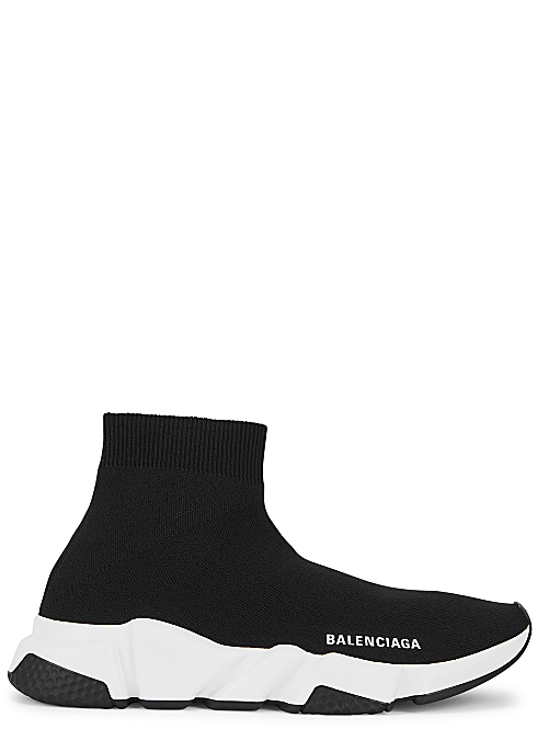 BALENCIAGA Speed black stretch-knit sneakers £565.00