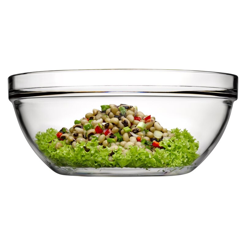 Single Chef's Glass Mixing Bowl