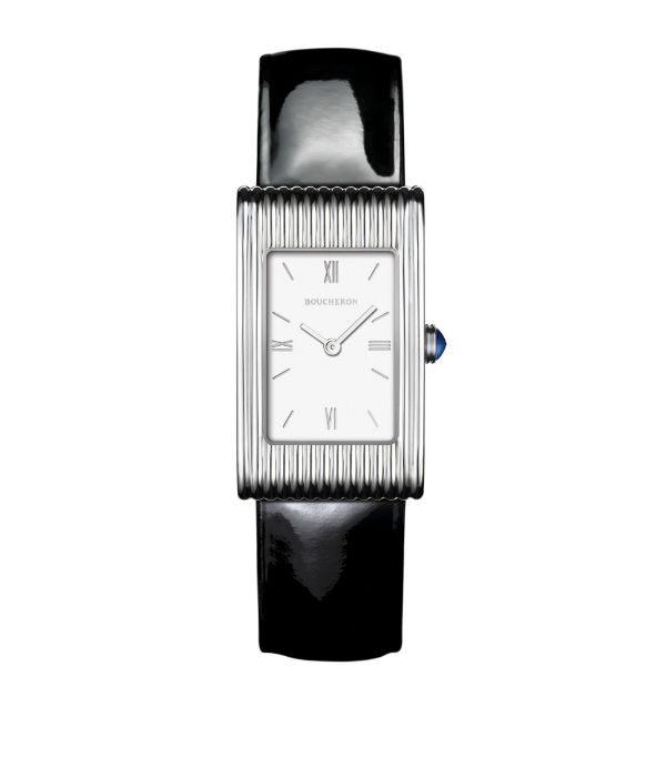 BOUCHERON Stainless Steel Reflet Watch 21mm £3,010