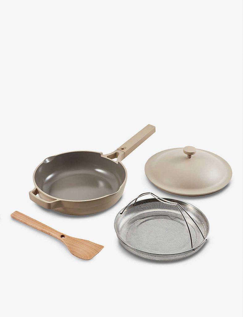 OUR PLACE Always Pan cast aluminium and ceramic cooking pan 54.6cm £125.00