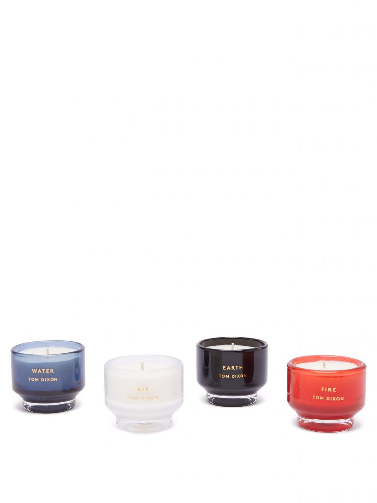 TOM DIXON Elements set of four scented candles £150