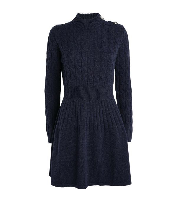 MAX&CO. Cable-Knit Mini Dress £270