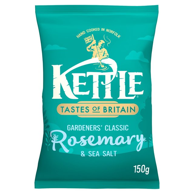 KETTLE Chips Gardeners' Classic Rosemary & Sea Salt 150g