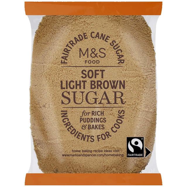 M&S Fairtrade Light Brown Soft Sugar 500g