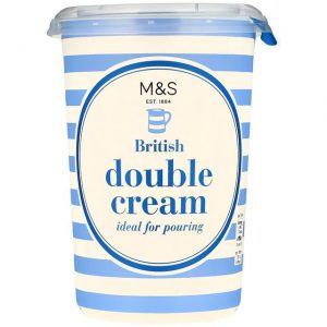 M&S British Double Cream 600ml