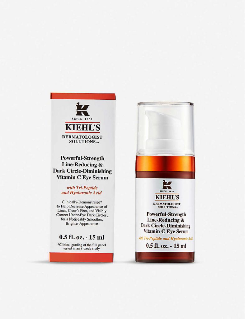 KIEHL'S Powerful-Strength Line-Reducing & Dark Circle-Diminishing Vitamin C Eye Serum 15ml  £42.00