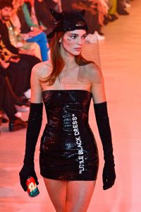 Kyli Jenner At Off-White Fall 2022 Runway