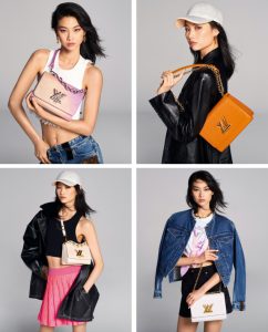 Louis Vuitton 2022 Twist Handbag Campaign