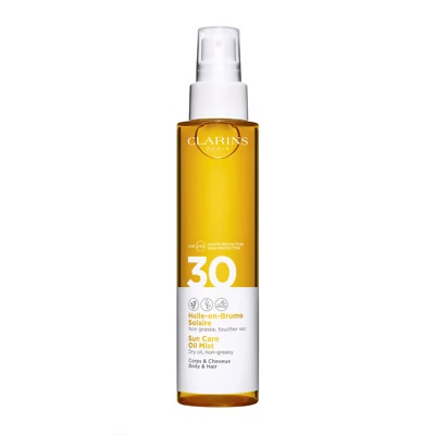 Clarins Sun Care Oil Mist for Body and Hair SPF30 150ml £22.00 